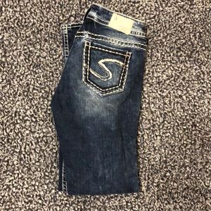 Silver jeans